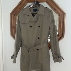 A men’s raincoat bought in Rome Italy. Size 50.